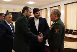دیدار معاون امور بین الملل وزارت دفاع با وزیر دفاع بلاروس