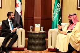 حمایت کامل محمد بن سلمان از احمد الشرع در ریاض