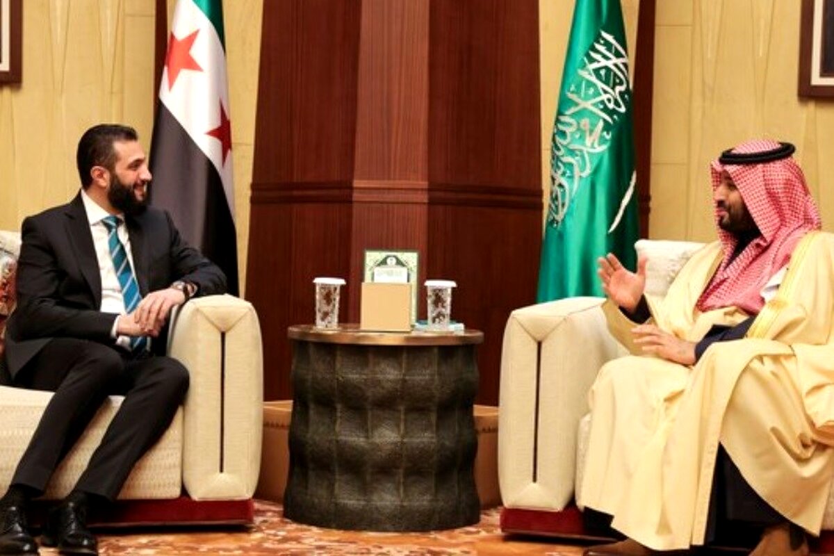 حمایت کامل محمد بن سلمان از احمد الشرع در ریاض