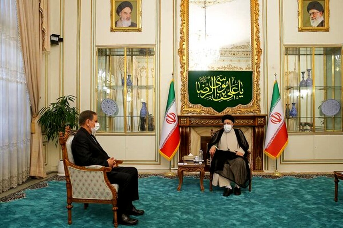 جهانگیری هم به دیدار رئیسی رفت
