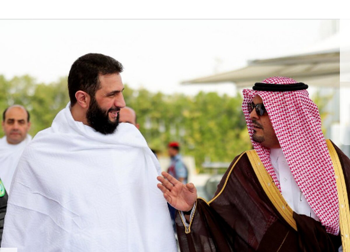 احمد الشرع داخل کعبه رفت + فیلم