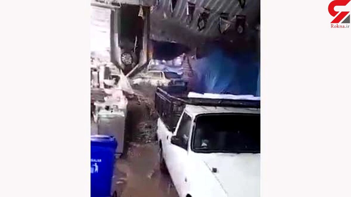 اولین فیلم باورنکردنی از وقوع سیل امامزاده داوود / هم غافلگیر شدند