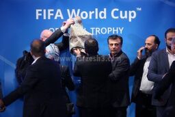 نمایندگان فیفا جام جهانی را  مهر و موم کردند و بردند!
