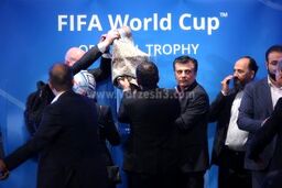نمایندگان فیفا جام جهانی را  مهر و موم کردند و بردند!