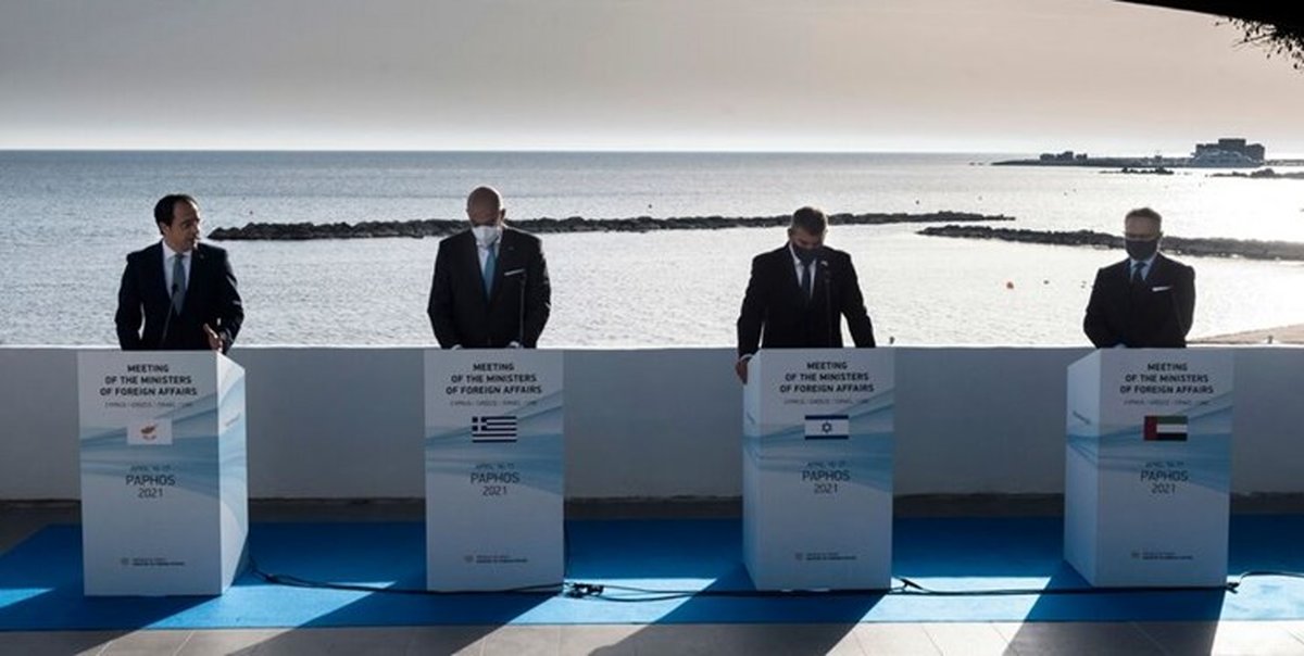 نشست دیپلماتهای ارشد یونان، امارات، قبرس و تلآویو با موضوع ایران