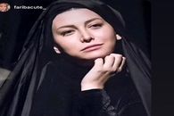 عکس دیده نشده از فریبا نادری در خیابان 