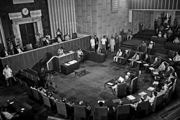 گزارش تصویری/نخستین جلسه خبرگان قانون اساسی  28 مرداد 1358