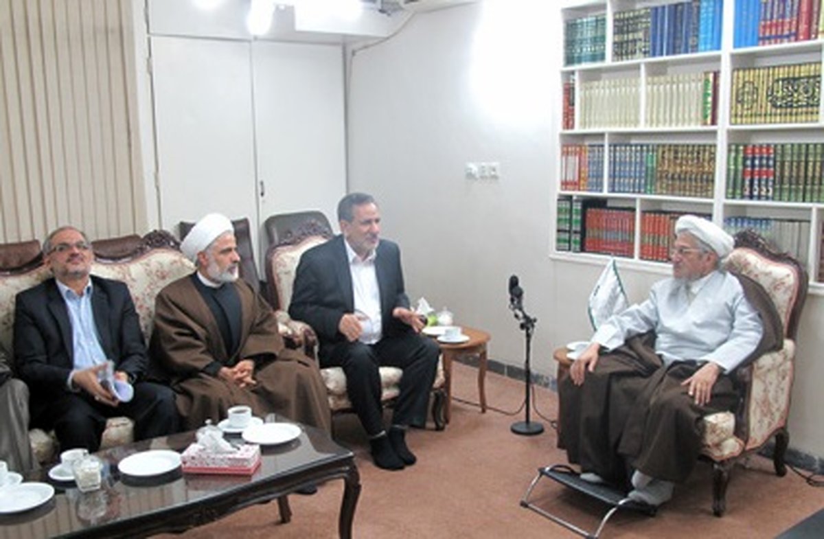 پیام جهانگیری برای درگذشت آیتالله صانعی