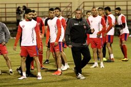  شوتزنی و کار تاکتیکی سرخپوشان در حضور ناظر امنیتی AFC/ نورالهی بدون مشکل تمرین کرد + گزارش تصویری