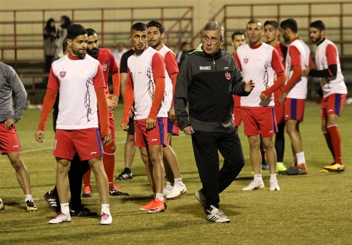 شوتزنی و کار تاکتیکی سرخپوشان در حضور ناظر امنیتی AFC/ نورالهی بدون مشکل تمرین کرد + گزارش تصویری