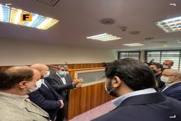 بازدید رئیس مجلس از سامانه ۱۹۸