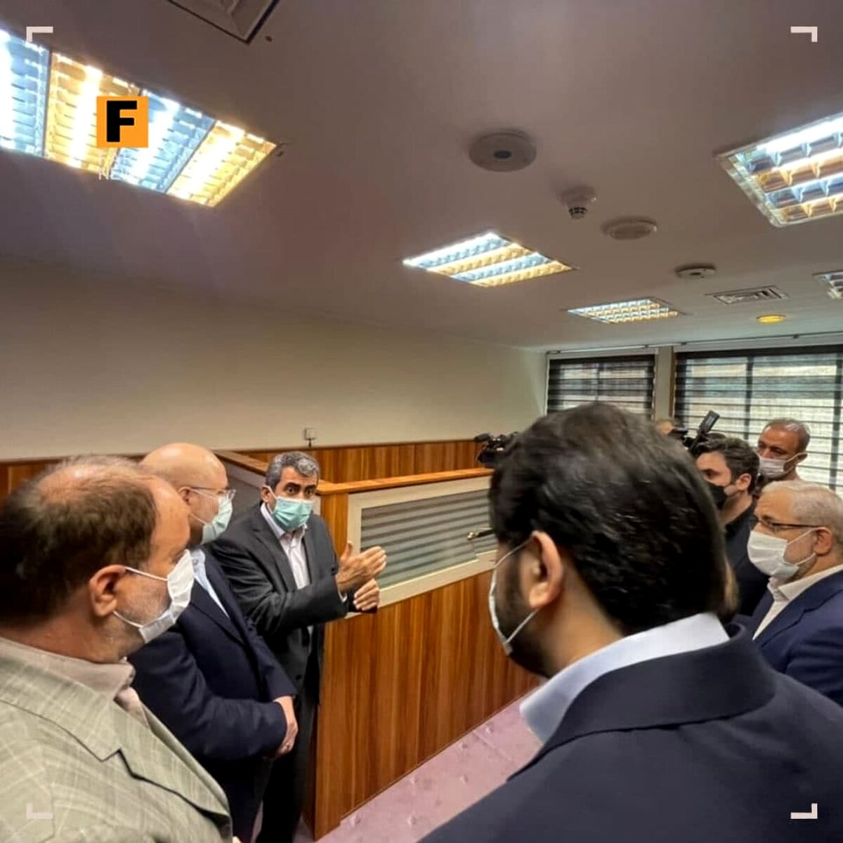 بازدید رئیس مجلس از سامانه ۱۹۸