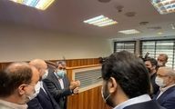 بازدید رئیس مجلس از سامانه ۱۹۸
