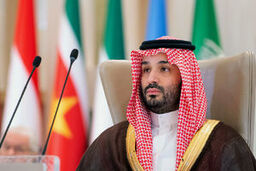  سخنان جعلی از زبان محمد بن سلمان مقابل ترامپ + فیلم