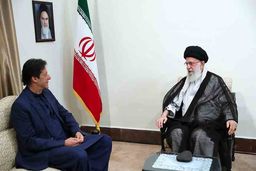 عمران خان با رهبر انقلاب اسلامی دیدار کرد