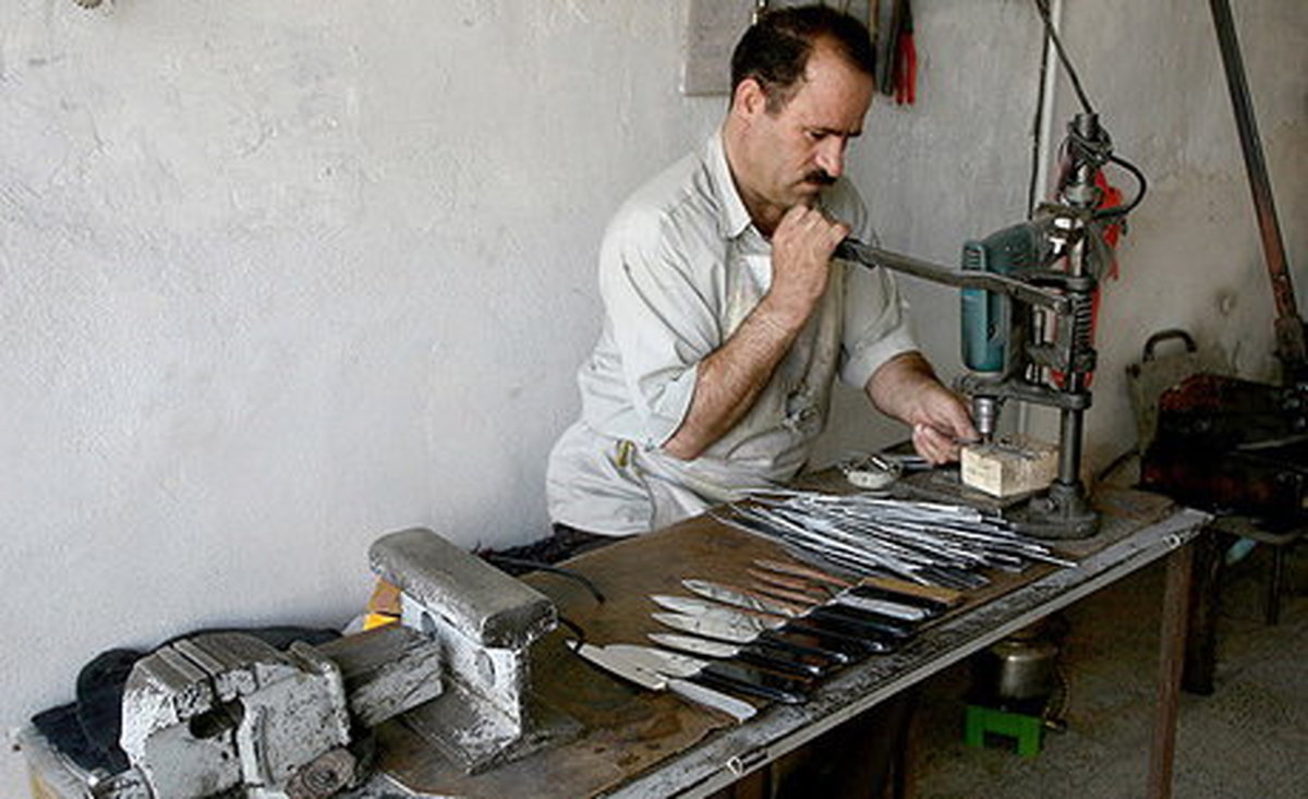 چاقوی سنتی زنجان  استاندارد می شود