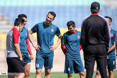 تمرینات پرسپولیس