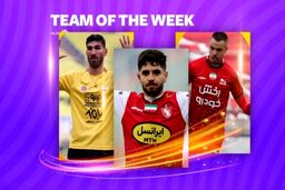 تیم منتخب  هفته پانزدهم لیگ برتر