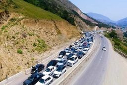 هشدار پلیس راه | جاده کندوان به پیشواز ترافیک رفت