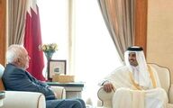  ظریف در دیدار با امیر قطر : روابط ایران و قطر الگویی مناسب برای منطقه