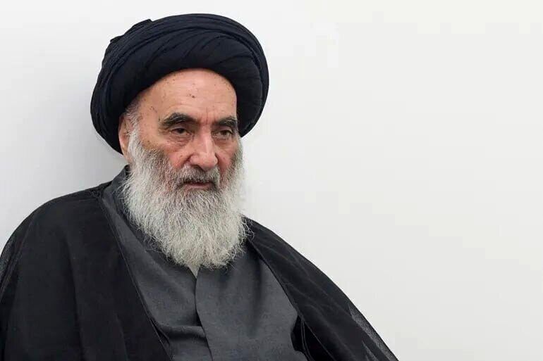 جدیدترین عکس از آیت الله سیستانی در کنار آیت الله جوادی عاملی