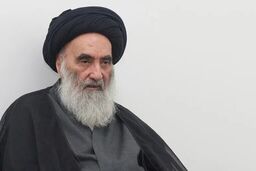جدیدترین عکس از آیت الله سیستانی در کنار آیت الله جوادی عاملی