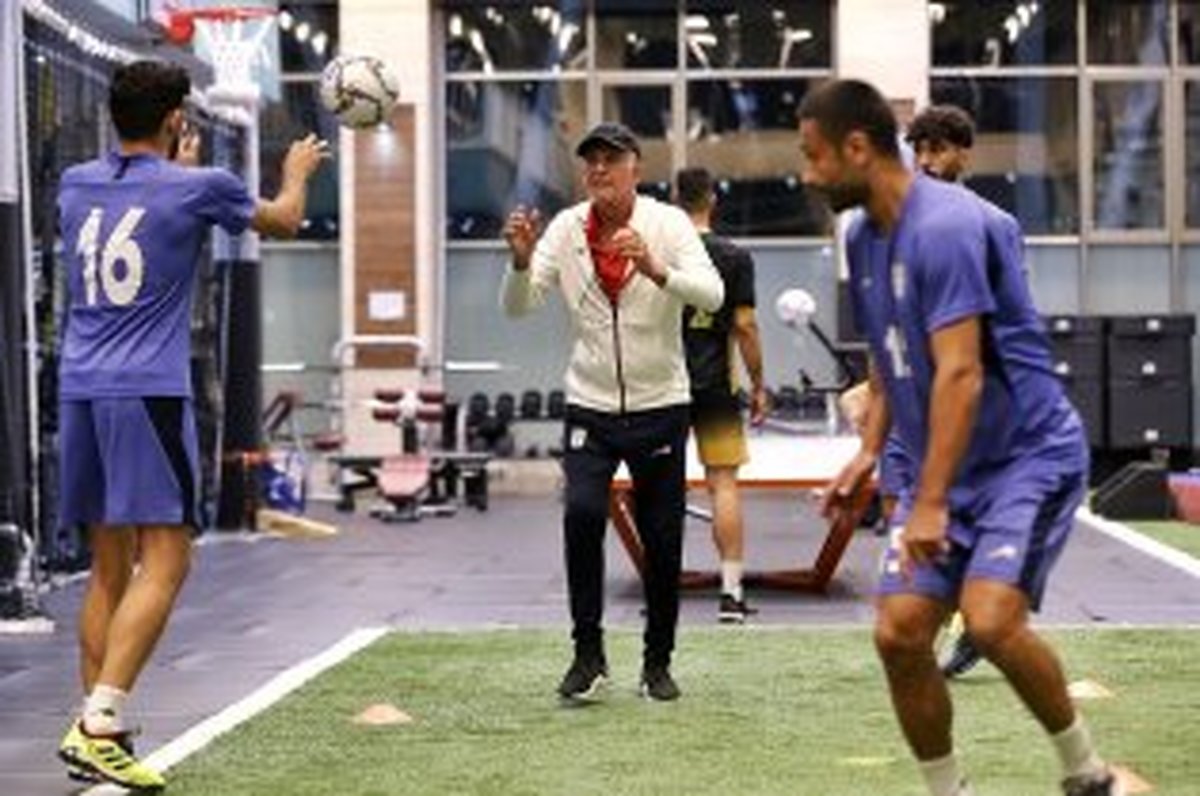 عکسهای متفاوت کیروش بعد از خشم صبحگاهی!