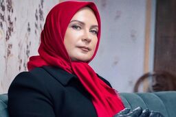 عکس لعیا زنگنه با همسرش در مسافرت