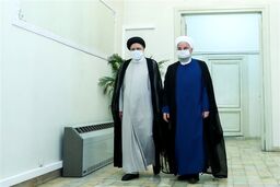 رئیسی با روحانی در پاستور دیدار کرد