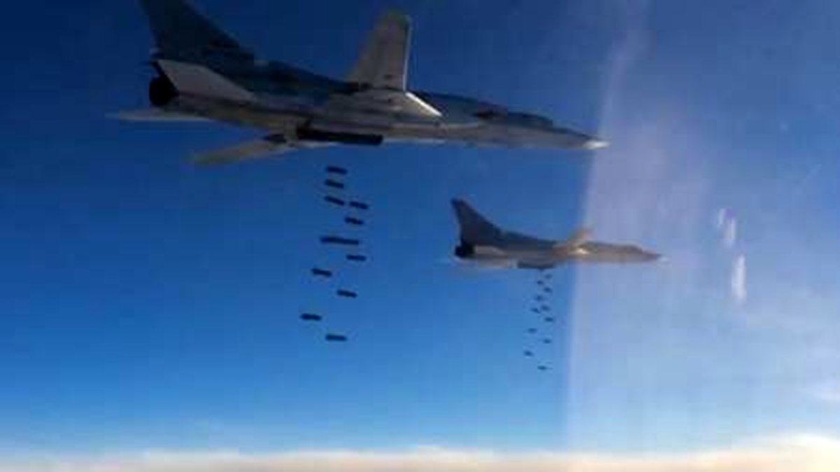 روسیه، داعش را در سوریه موشک باران کرد