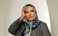 عکس دیده نشده از بهاره رهنما با تیپ یلدایی 