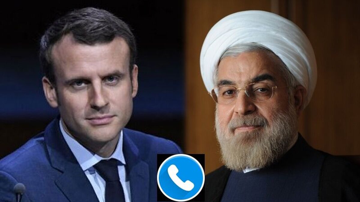 بیانیه کاخ الیزه درباره تماس مکرون با روحانی
