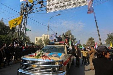 تشییع پیکر «حاج قاسم و ابومهدی»