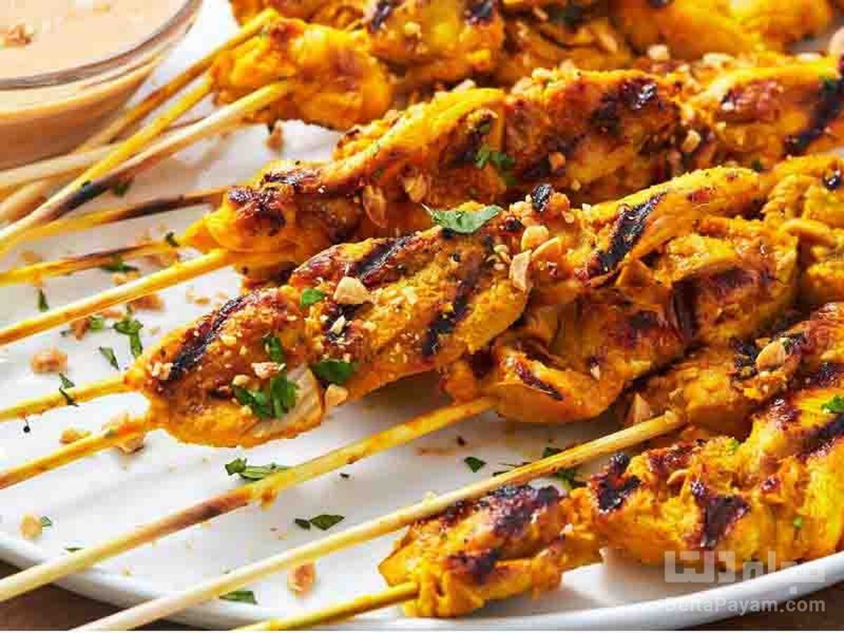 طرز تهیه و روش مزه دار کردن جوجه کباب در فر