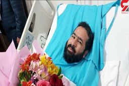 طلبه مجروح حادثه حرم رضوی دوباره در بیمارستان بستری شد + عکس