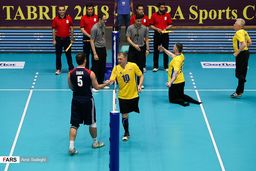 دومین روز لیگ جهانی والیبال نشسته مردان در تبریز