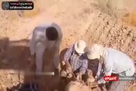 پیدا شدن پیکر مطهر یک شهید با پاهای بسته در فکه