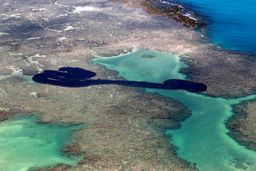 لکه اسرارآمیز سیاه در برزیل + عکس