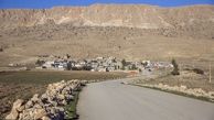 شکاف های زمین در روستای "قوچی باشی"