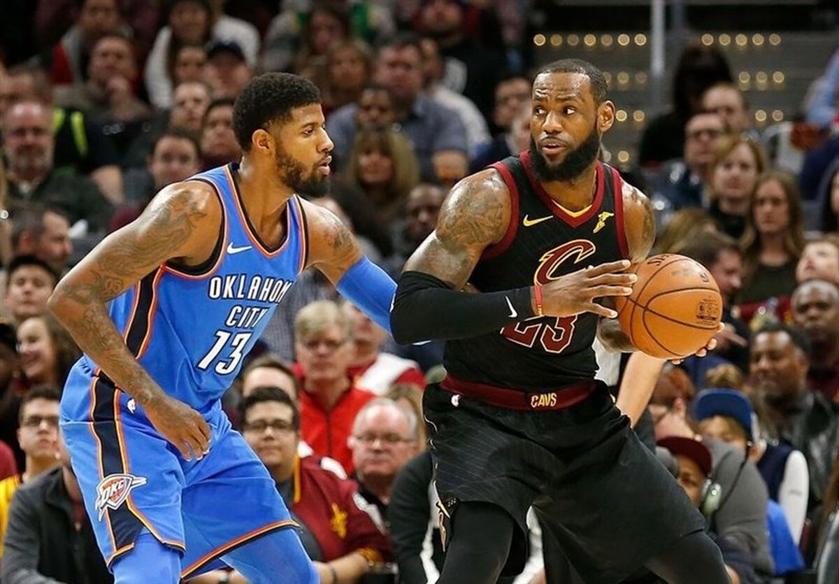 لیگ NBA|لیکرز به دنبال جیمز و جرج