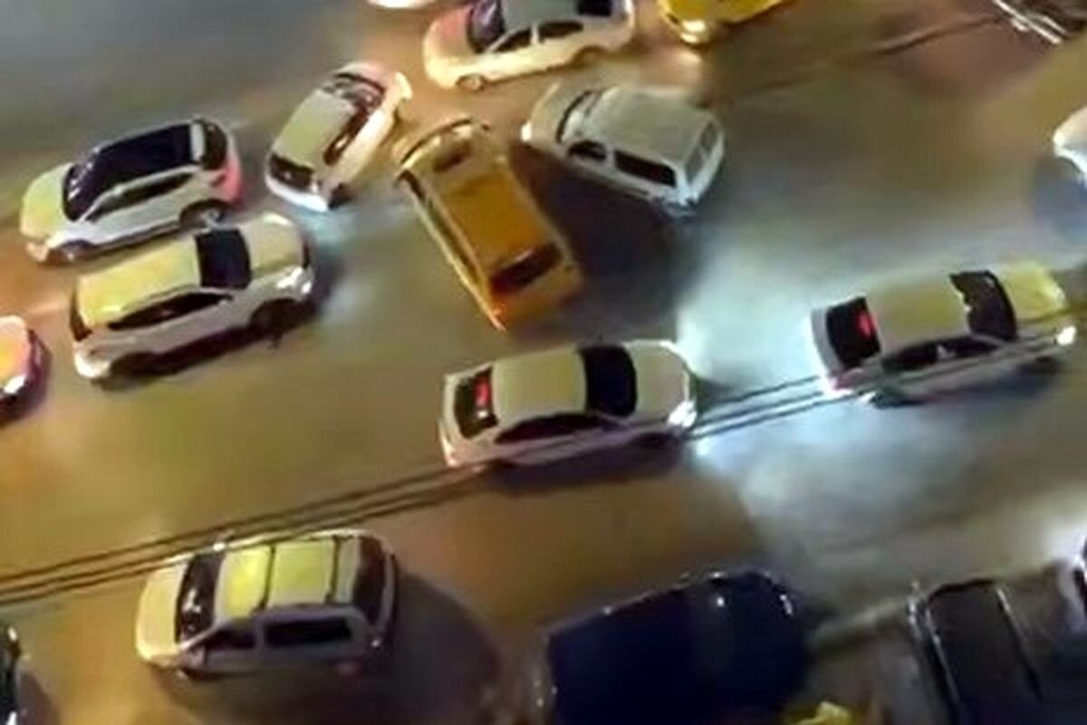 هجوم اسرائیلی ها به پمپ بنزین ها در پی شایعه حمله ایران + فیلم