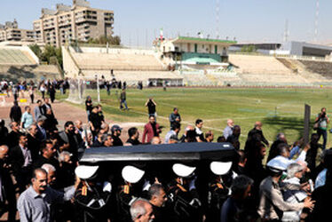 تشییع پیکر جعفرکاشانی