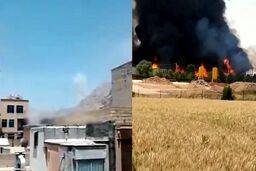 فرودگاه کرمانشاه هدف قرار گرفت
