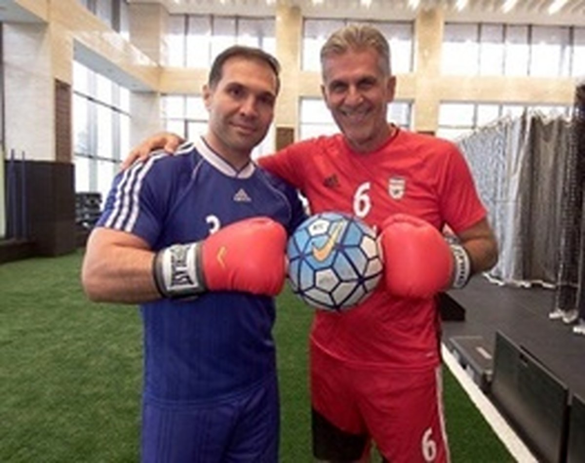 ترفند تازه کیروش برای تقویت بدن بازیکنان؛پیوند ووشو و فوتبال!