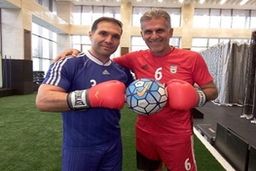 ترفند تازه کی‌روش برای تقویت بدن بازیکنان؛پیوند ووشو و فوتبال!