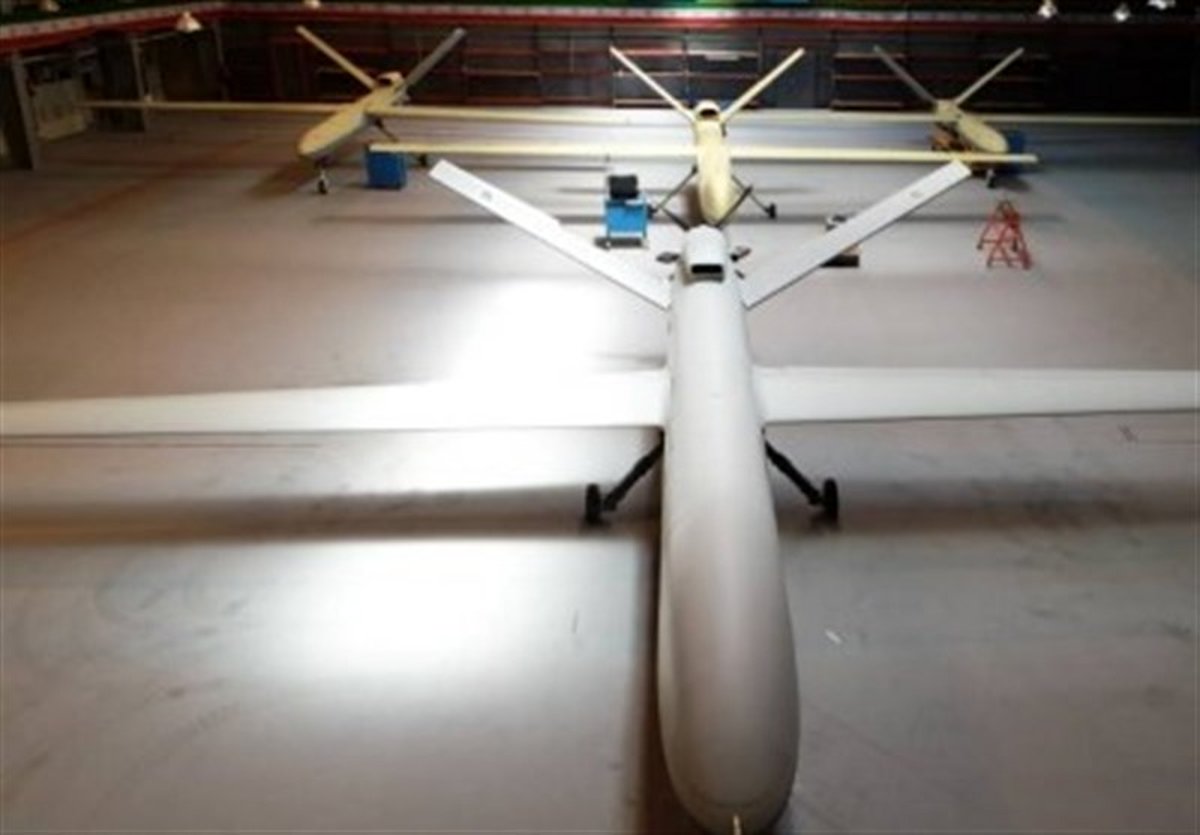 رونمایی سپاه از پهپاد پهنپیکر غزه