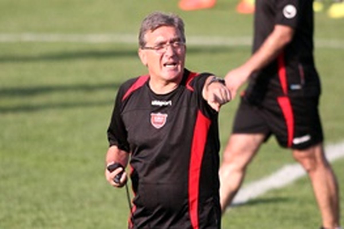 بازگشت برانکو به تمرینات/برگزاری تمرین سرخپوشان بدون غایب