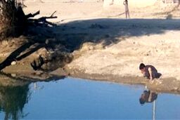 آخرین شنای دو دختر نوجوان در سد گوهران/ زینب و فاطمه اهالی روستای  پوس من بشاگرد را عزادار کردند
