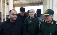 فرمانده کل سپاه در مرز مهران: هیچ مشکلی امنیتی در مرزها نداریم