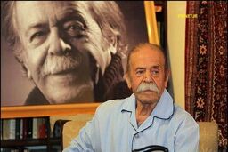 عکس استاد محمد علی کشاورز و آخرین کیک جشن تولدش+تصاویر به یاد ماندنی